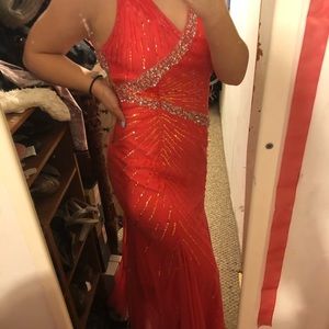 Pink Long Prom Dress